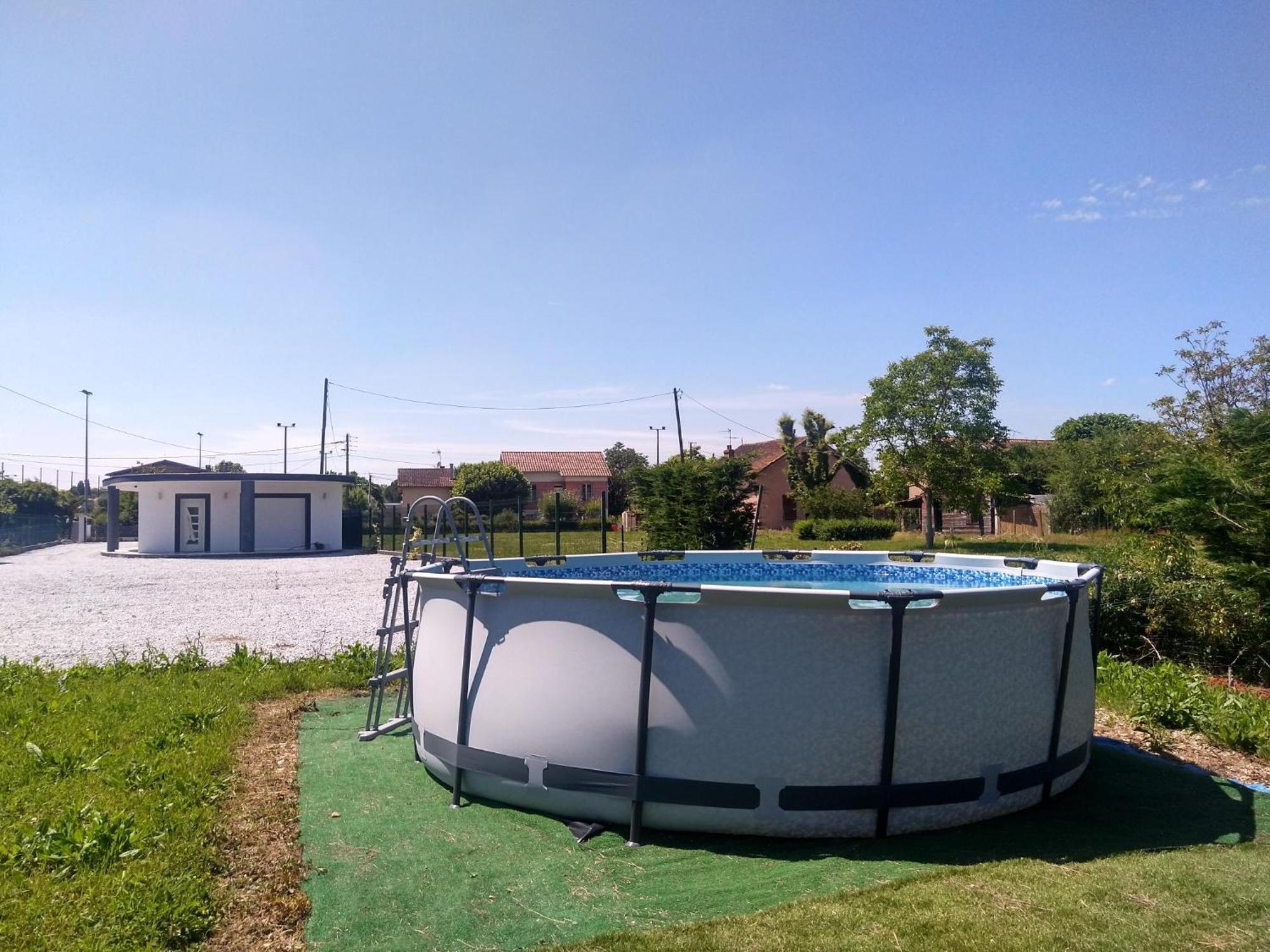 Maison Sapiac - 4Pers - 2 Chambres - 3 Lits - Clim Reversible - Terrasse Ombragee Et Grand Jardin - Piscine Saison Estivale モントーバン エクステリア 写真